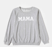 Load image into Gallery viewer, Women’s MAMA Everyday Sweatshirt- CLOUD GREY