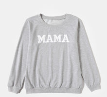 Load image into Gallery viewer, Women’s MAMA Everyday Sweatshirt- CLOUD GREY
