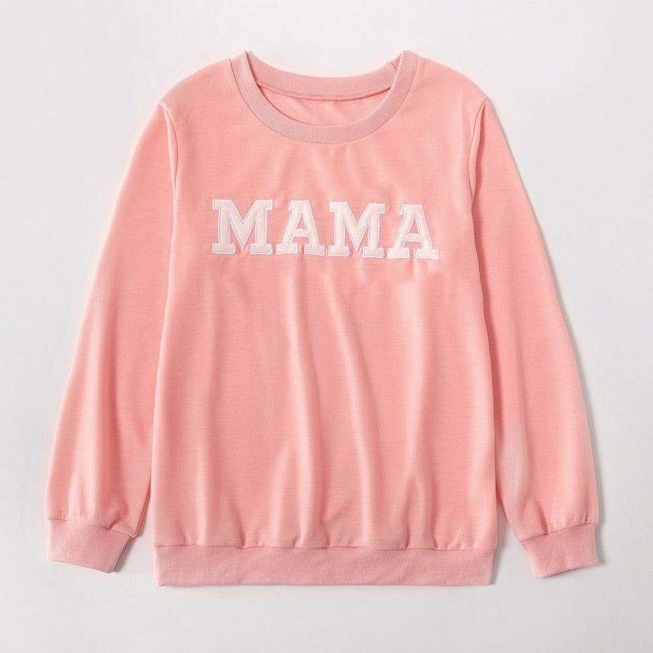 Women’s MAMA Everyday Sweatshirt - ROSE’
